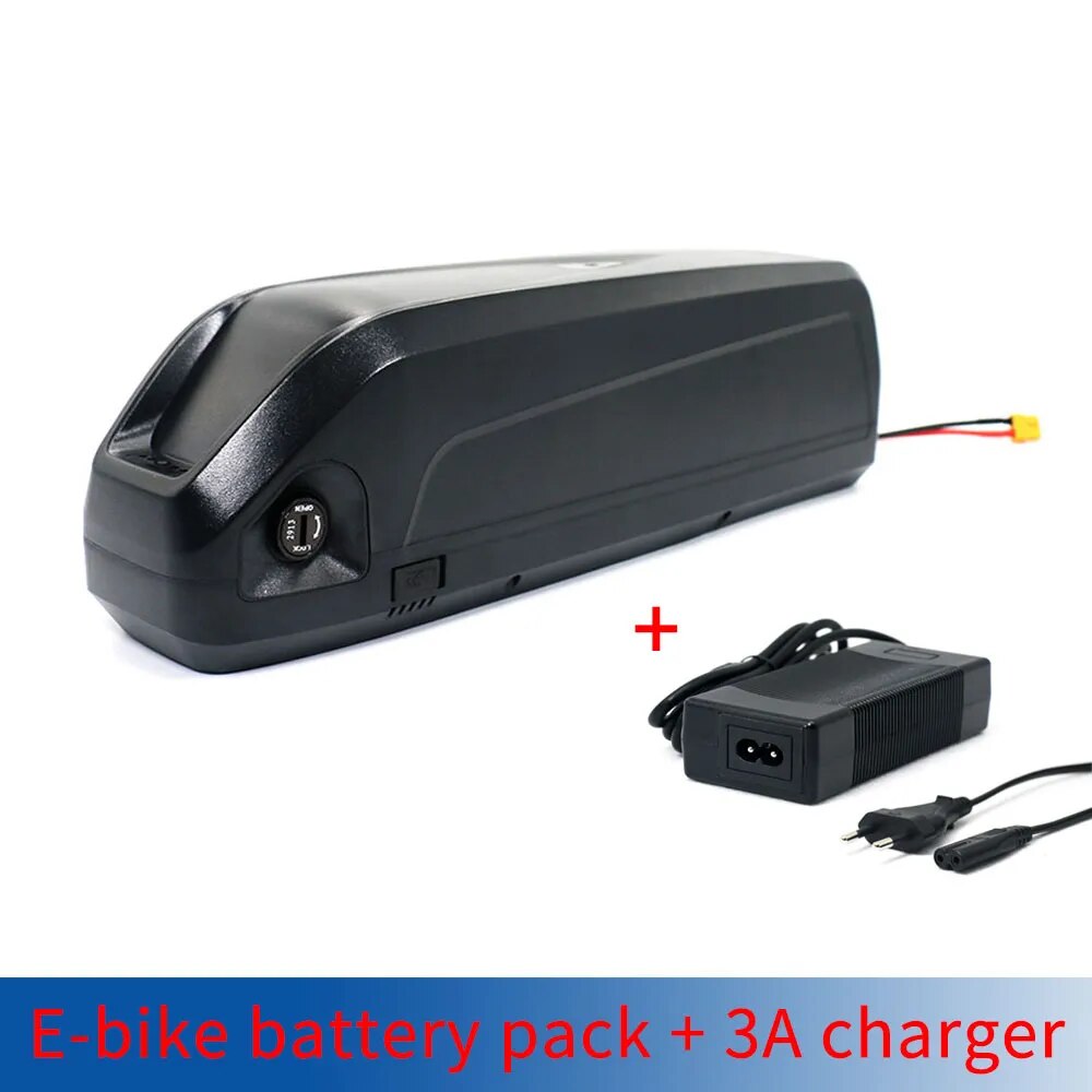 AERDU Electric Bike Battery Hailong 18650 Cells Pack 48V 10Ah 13Ah 16Ah 17.5Ah Powerful Bicycle Lithium Battery With 30A BMS