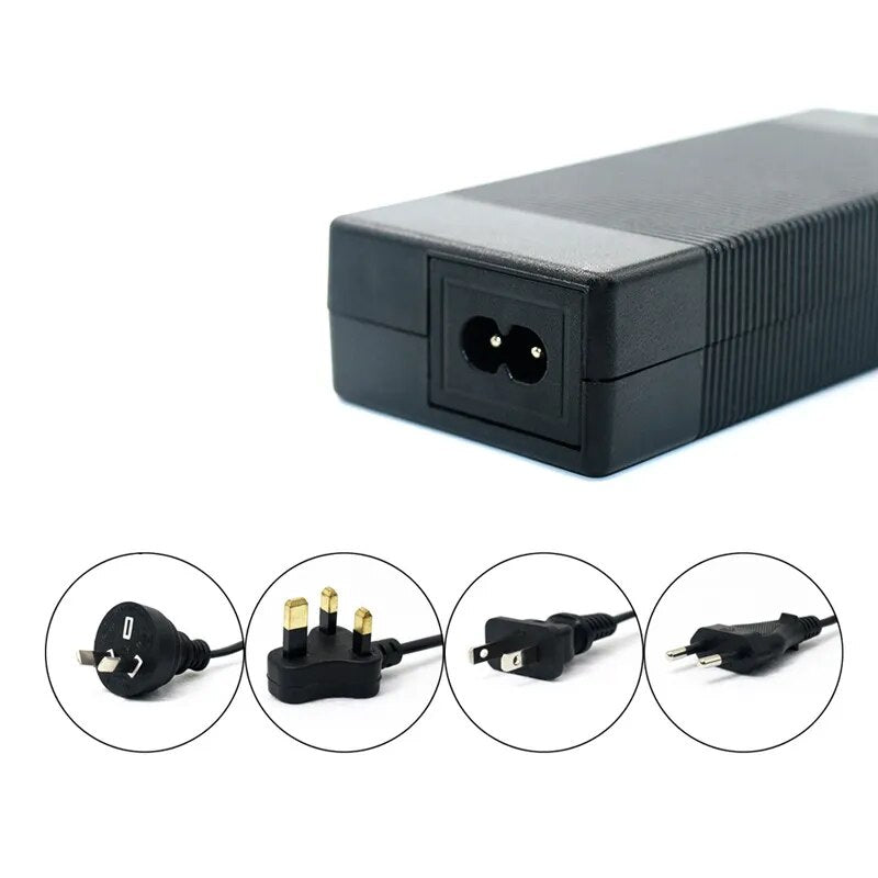 AERDU 10S 36V2A charger 42V 2A 18650 Charger 100-240V Input Lithium Li-ion Charger For 36V Electric Bike wo-wheel Vehicle