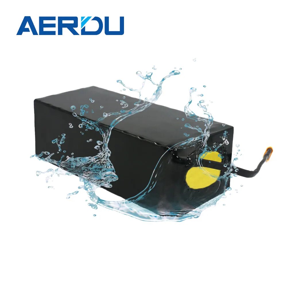AERDU 36V 42V 20Ah 14Ah 12.8Ah 10.4Ah 8Ah 6Ah 18650 Rechargeable Lithium Battery for Electric bike Bicycle Scooter with BMS 30A